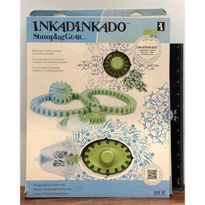 Inkadinkado Stamping Gear Deluxe Set 24-Piece Stamps & Accessories 65-32020
